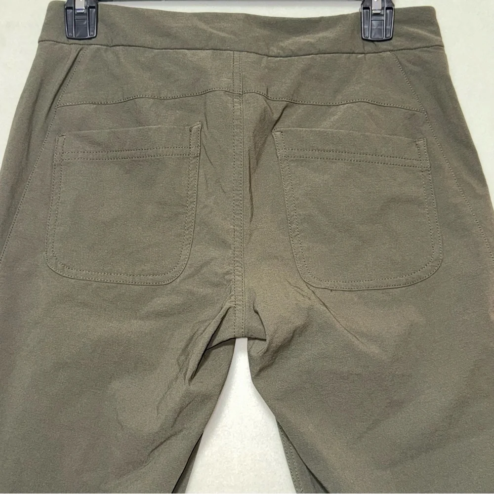Athleta Wander Skinny Pants olive green Low-rise Women’s Size 4 - Picture 10 of 12